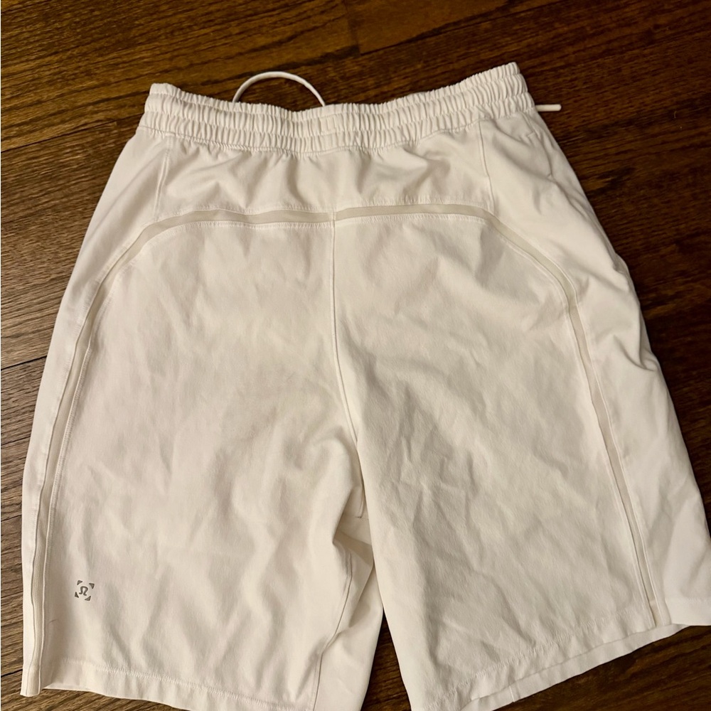 Lululemon Men's White Athletic Shorts